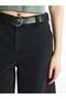 Belted Bermuda Fit Women's Jean Shorts (S4) - 2