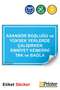 Safety Belt Warning Sign Sticker for Working in Elevator Spaces and High Places Isg 15X21 cm