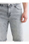 Lcw Jeans Gray Regular Fit Men's Jean Shorts - 3