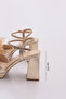 Pm08-K104 Women's Evening Dress Heeled Shoes - 5