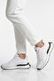 Mcjamper White Lace-Up Lightweight Flexible Men's Sports Shoes 2433 m - 2