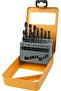 19 Pcs HSS Twist Drill Bits Set, 75081, Durable High Speed Steel Construction, Precision Cutting Design
