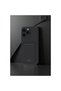 Apple iPhone 16 Pro Case Kelvin Silicone with Business Card Holder - Navy Blue - 2