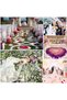 Glb-Stl41414 White Color Rose Petal Shaped Confetti 5 Packs 500 Pieces - 3