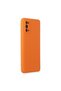 Realme 7 pro case nano inner velvet silicone - orange - 2