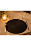 American Service Set of 6 Black Glitter