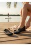 Muhdamad Women's and Men's Black Non-Slip Sole Sea Beach Shoes - 3