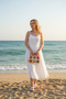 Knitted Colorful Motif Ecru Clutch Bag - 3