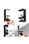 Silk Route - Under Desk Cable Management Tray, No Drill Cable Metal Rack Wire Organizer, Cable Storage Basket - 7