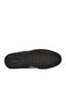 Black Genuine Leather Men's Casual Shoes - 5