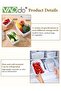 3 Pack Fruit Storage Containers for Fridge, Airtight Produce Saver with Removable Colander, BPA-Free - 5