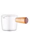 Borosilicate Glass Saucepan 100ml with Wooden Handle, Mini Butter Warmer BSP4102 - 3
