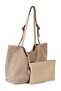 Genuine Suede Leather Double Handle Wide Women's Shoulder Bag YC012035HSD - 2