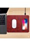 Computer mouse pad with wireless charger for mobile phones - 3