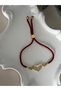 Red Cord Rope Heart Bracelet |   Heart Women's Bijouterie Bracelet | - 3
