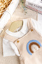 Sky Blue Belted 100% Cotton Baby Boy Salopet Summer Jumpsuit - 4