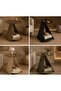 طاولة جانبية زجاجية عصرية بتصميم هندسي فاخر