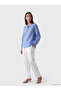 Original Tie-Neck Textured Blouse - 2