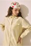 Pieced Modal Shirt Yellow - 2