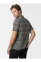Men Paisley Printed Cuban Collar Shirt - 5