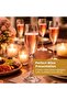 Champagne Glass Set of 6, 190ml/6.5 Oz champagne glasses, Luxury wine glasses for picnic, Crystal Clear, Dishwasher Safe Wine Glass for Anniversary Wine glass Gift Set Made in china - 7