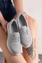 Women's Laceless Comfortable Lightweight Non-Slip Sole Walking Daily Mesh Sports Shoes