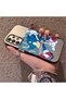Samsung Galaxy A33 Compatible Hard Acrylic Back Silicone Edge Lens Protection Case - 3