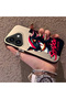 iPhone 16 Compatible Hard Acrylic Back Silicone Edge Lens Protection Case - 3