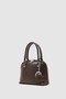 Rio Heart Charm Hand and Cross Bag Dark Brown - 2