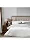 Flavi Bamboo King Size Duvet Cover Set 230X220 cm Ecru