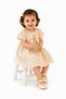 Girl's Lace Embroidered Bow Special Occasion Dress 1-4 Years - 3