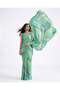 Lagoon Marble Print Chiffon Saree - 2