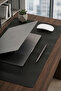 Premium Black Genuine Leather Desk Mat and Table Mat (60X35) – New Business Gift