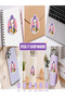 KPOP Deman Hunters- Huntrix Gift Bundle Set for Girls – Shoulder Bag, Keychain,100 PCS KPOP Stickers, 2 PCS Mini Notebook – Cute KPOP Fan Merchandise Set -Mira, Rumi & Zoey – Perfect Gift for Teens - 7