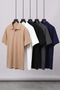 Men's Short Sleeve Basic 5 Pack Polo Neck T-Shirt