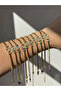 Special Series Zircon Stone D Letter Bracelet - 4