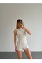 Women's Backless Lace Detailed Jumpsuit
