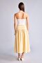 A-Line High Waist Poplin Midi Skirt F7993Ax26Sp - 6