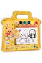 Canvas Painting Kit for Kid | Sweet Stationery Set for Kids, Colouring Stamps, Paints, Sweets Designs (Panda & Bear)