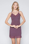 Women's Viscose Plum Tunic