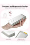Hypercore Rollz 10K Power Bank 10000mAh 30W Fast Charging with Built-in USB-C Cable - Slim & Travel Safe - Pink - 4
