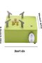 Portable Camping Stove, 3500W Cassette Furnace with Multi-Stage Fire Control, Lime Green Windproof Design, Electronic Ignition, Embedded Tank Installation for Outdoor Activities - 7