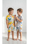 Girls, Boys, 4,5,6,7,8,9,10,11 Years Old Pajama Set 2 Pieces 100% Cotton - 2