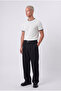 Men's Crew Neck Regular Fit Knitwear T-Shirt Ecru - 2