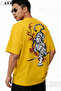 Unisex Tiger's Sword Printed Sweatshirt Top and Bottom Tracksuit Set Summer Comfortable Fit Combination - 3