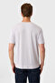 Regular Fit Gri Basic Tişört - 7