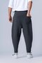 Men's Anthracite Drawstring Waist Straight Cut Pocketed Trousers Sweatpants Hzl24S-Mxc8948-27 - 4