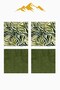 Digital Printed Soft Textured 4-Piece Throw Pillow Cover Set Krl0097 - 3