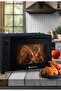 Electric Oven | 60L Black Oven with Timer, Temperature Control,(2200W) Rotisserie & Convection Functions (ME-EOV6001) - 6