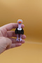 Keychain with Movable Ostrich Figure - Movable Keychain Bag Ornament Charm - 6